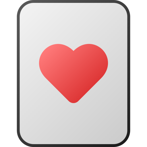 tarjeta de corazon icono gratis