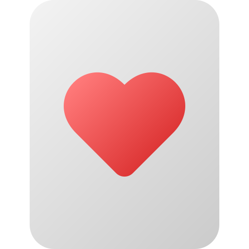 tarjeta de corazon icono gratis