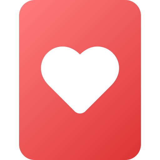 tarjeta de corazon icono gratis