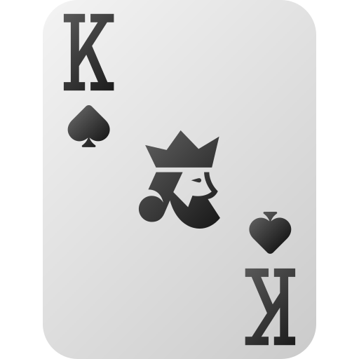 Télécharger Symbole de l'As de Pique sur une carte à jouer PNG En