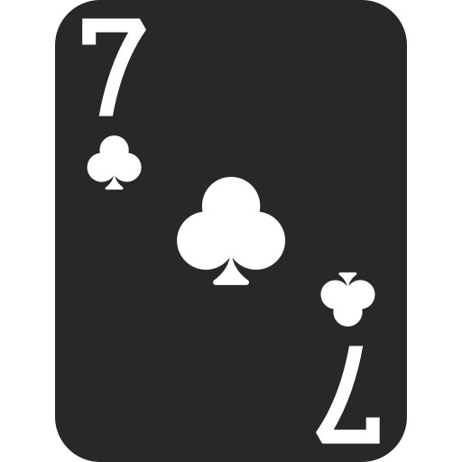 Семерка треф бесплатно иконка