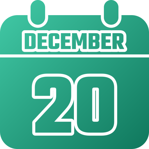 diciembre icono gratis