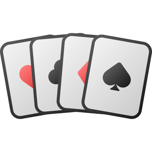jugando a las cartas icono gratis