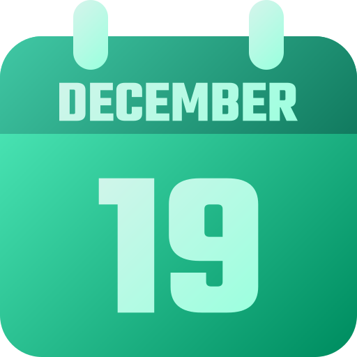 diciembre icono gratis