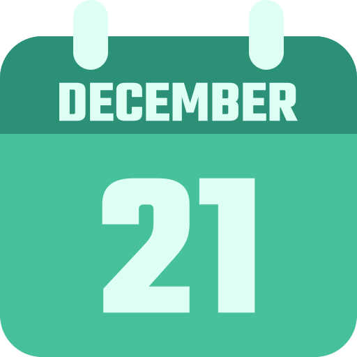 diciembre icono gratis