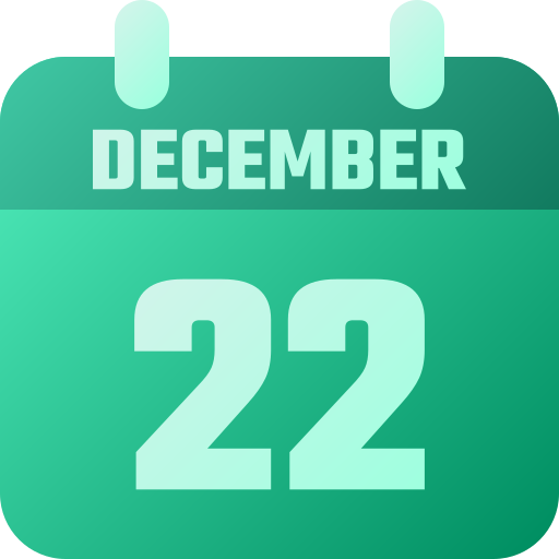 diciembre icono gratis