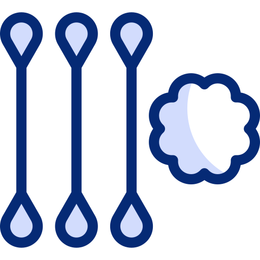 bastoncillos de algodón icono gratis