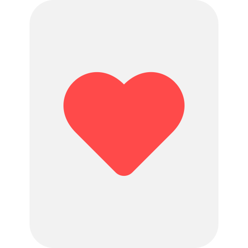 tarjeta de corazon icono gratis