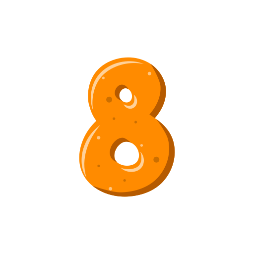 ocho icono gratis