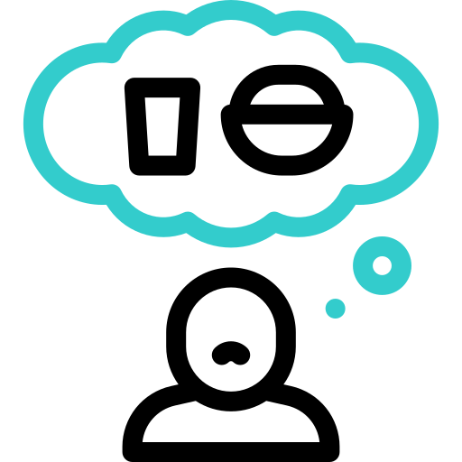 hambriento icono gratis