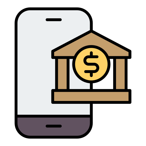 Mobile banking - Free business and finance icons