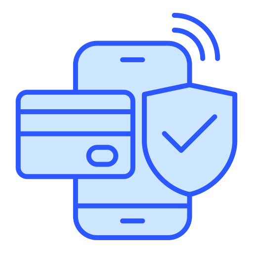 seguridad de pago icono gratis