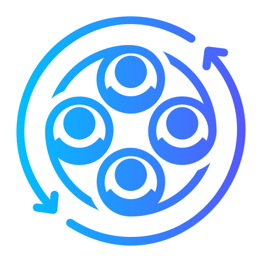 coordinación icono gratis