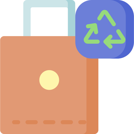 bolsa de papel icono gratis