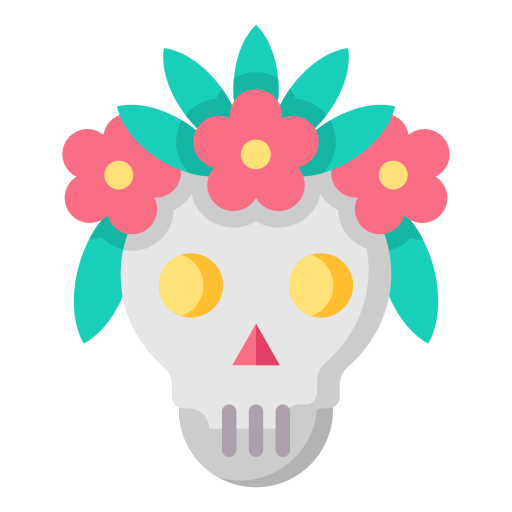 dia de los muertos icono gratis