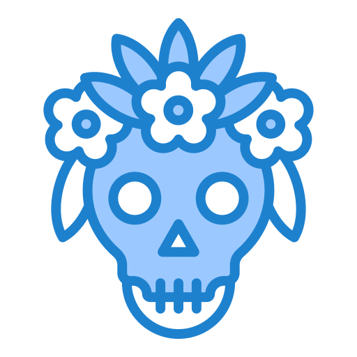 dia de los muertos icono gratis