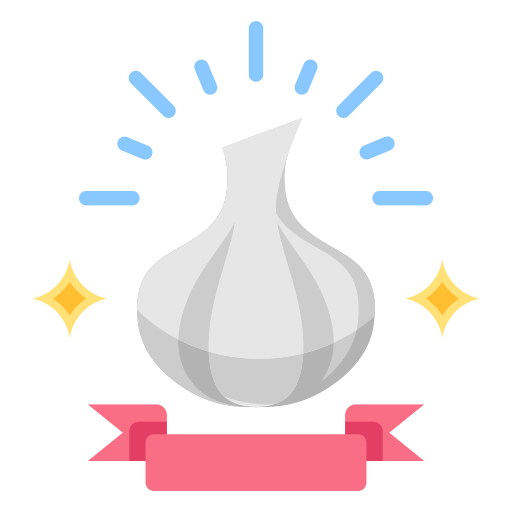 Garlic free icon Garlic free icon