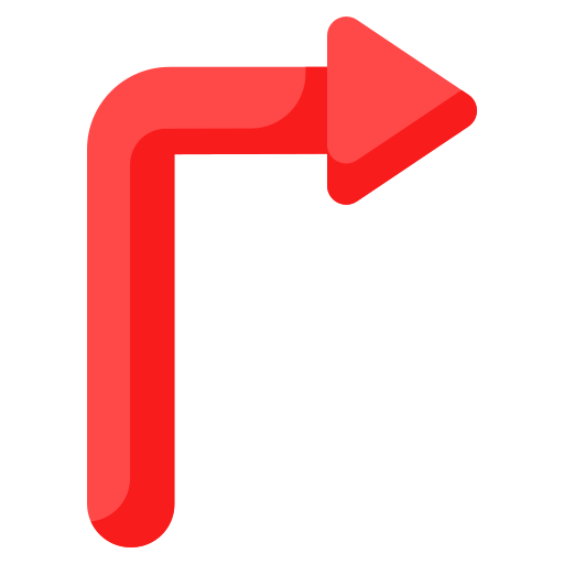 Turn right free icon Turn right free icon