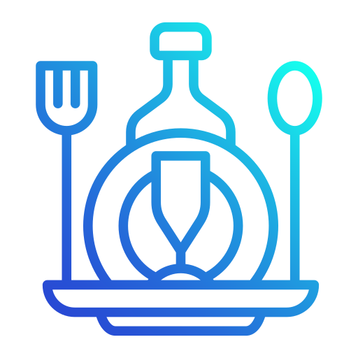 comida e bebida grátis ícone comida e bebida grátis ícone