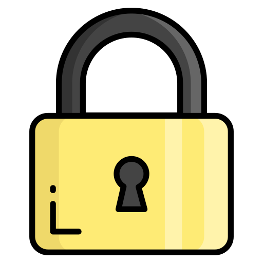 Padlock free icon