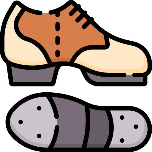 zapatos de tap icono gratis