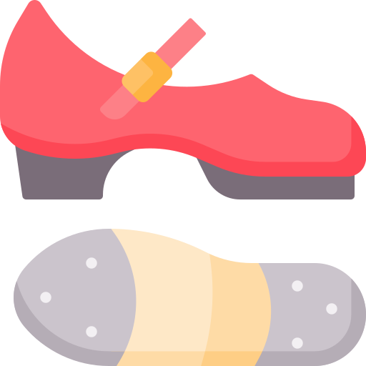 zapatos de tap icono gratis