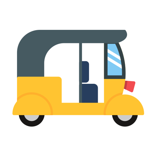 Tuk tuk Generic color fill icon