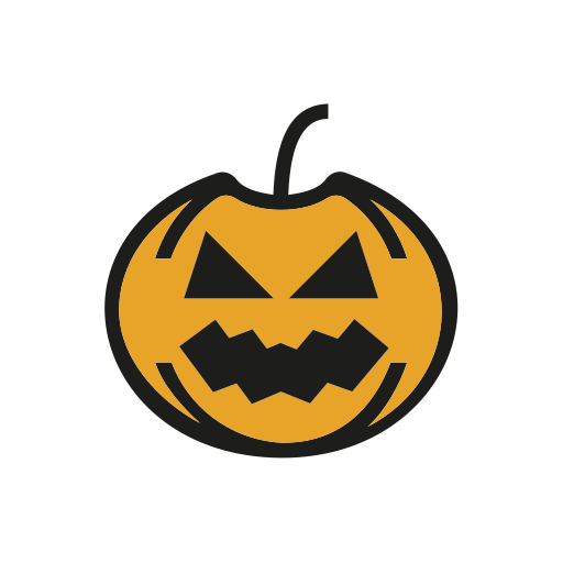 calabaza de halloween icono gratis