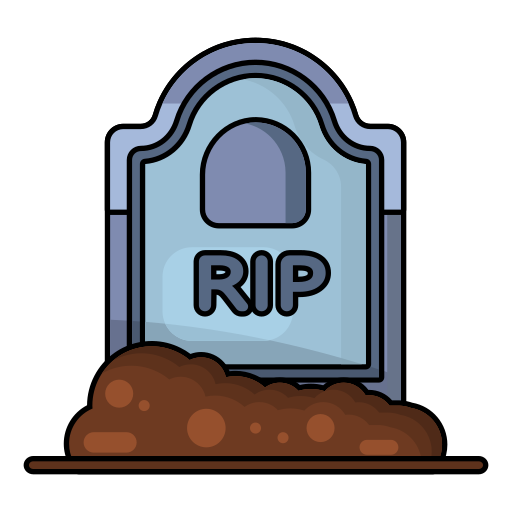 lápida sepulcral icono gratis