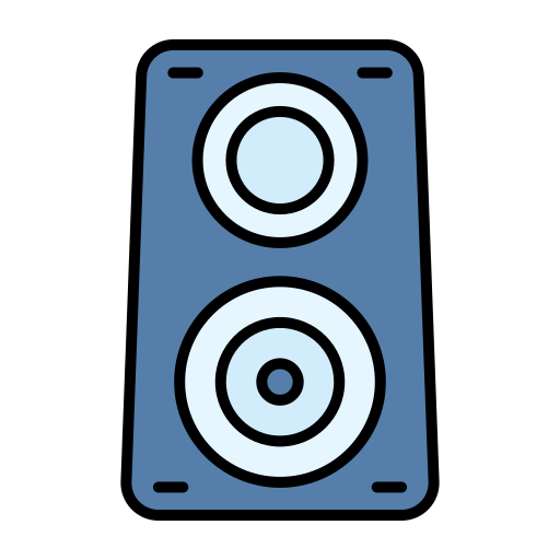 altavoces icono gratis