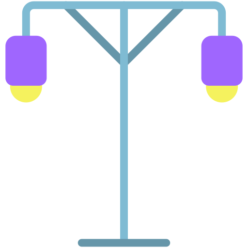 lampadaire Icône gratuit lampadaire Icône gratuit