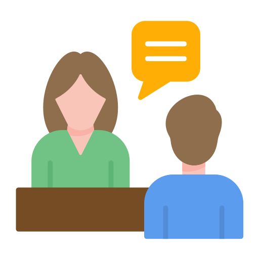 Interview free icon