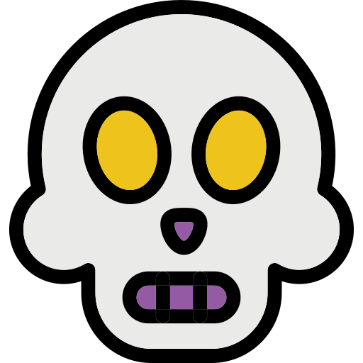 calaveras icono gratis