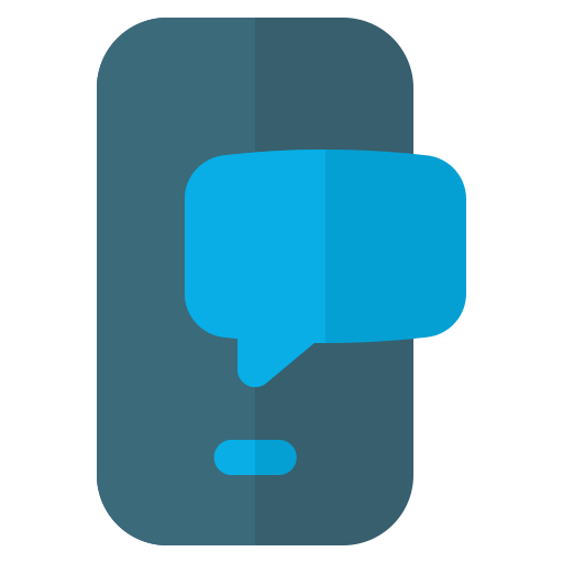 charla telefónica icono gratis