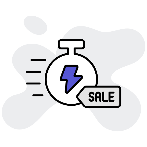 vente flash Icône gratuit vente flash Icône gratuit