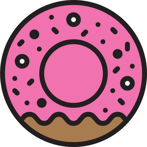 rosquilla icono gratis