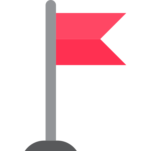 Flag free icon Flag free icon