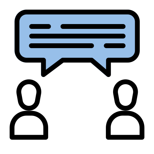 reunión icono gratis