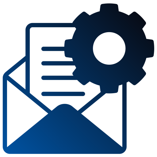 configurações de e-mail grátis ícone configurações de e-mail grátis ícone