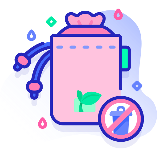 Eco pouch free icon Eco pouch free icon