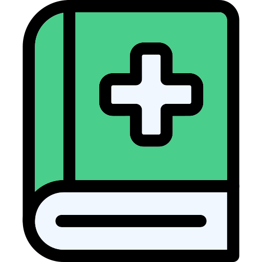 libro medico icono gratis