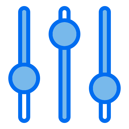 deslizadores icono gratis