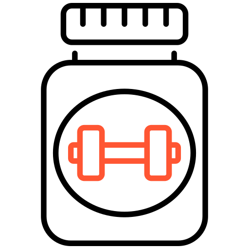 proteína icono gratis