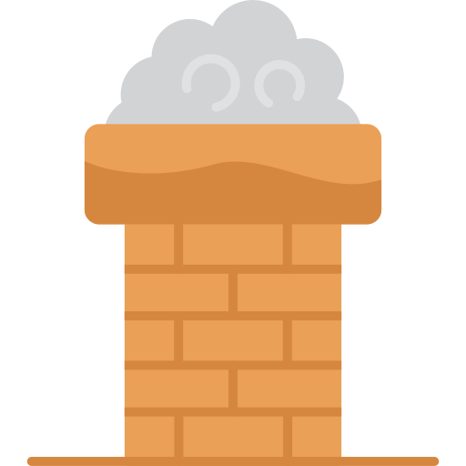 tapa de chimenea icono gratis