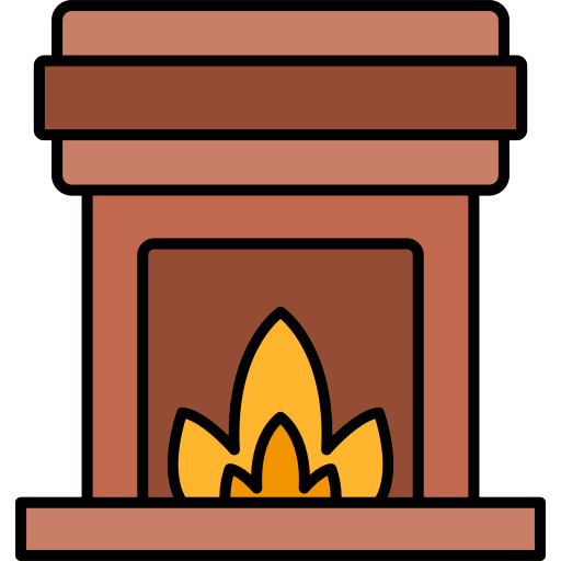 chimenea icono gratis