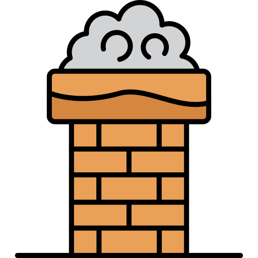 tapa de chimenea icono gratis