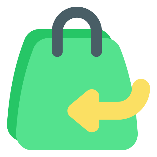 devoluciones de compras icono gratis