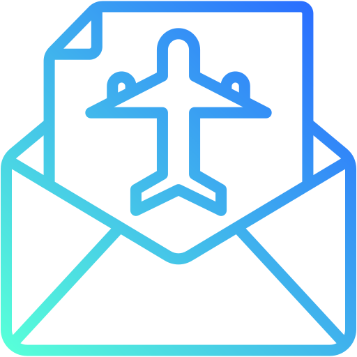 courrier aérien Icône gratuit courrier aérien Icône gratuit