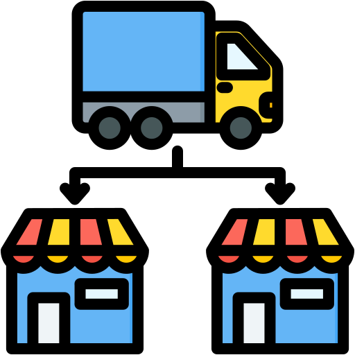 distribuição grátis ícone