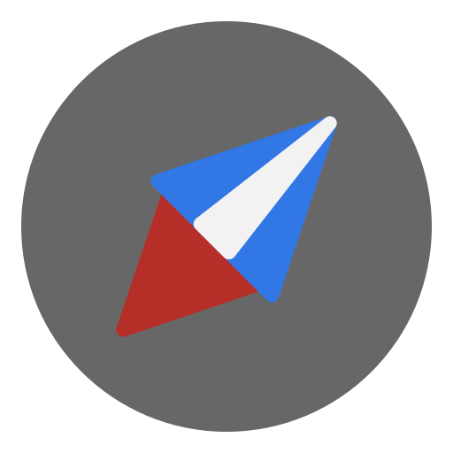 brújula icono gratis